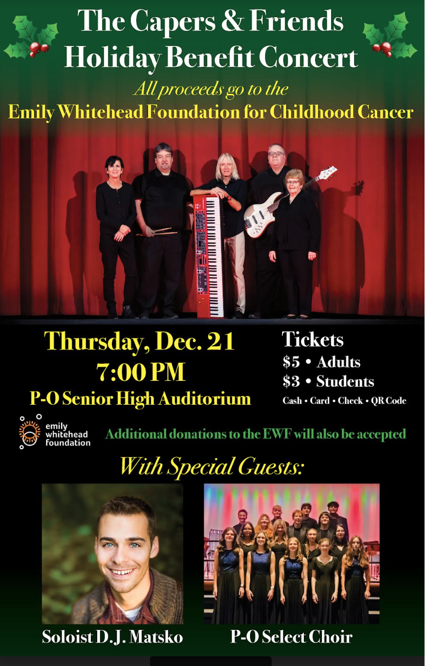 The Capers and Friends Holiday Benefit Concert.